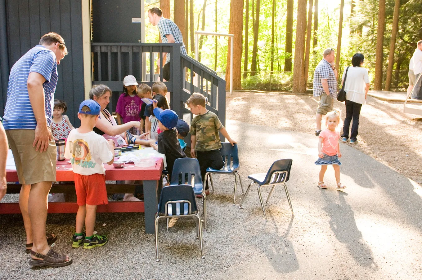 Outside preschool 2